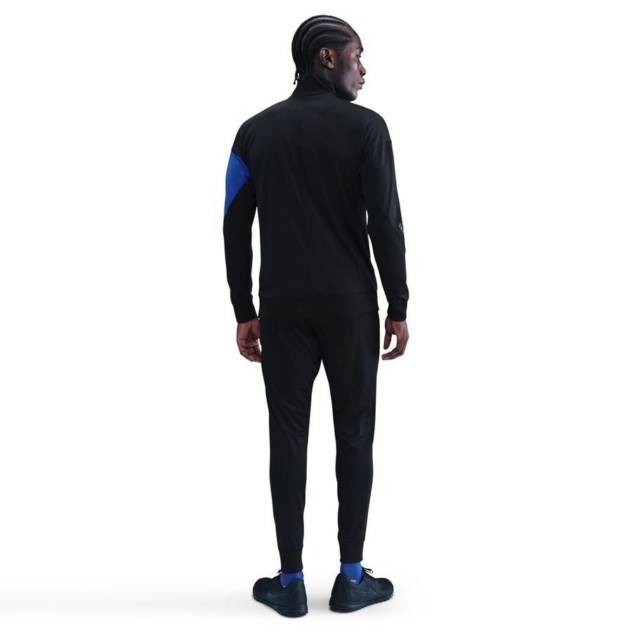Chelsea Track Jacket Dri-FIT Strike 3rd - Black/Game Royal/Field Silver - Men's-SoccerKits Hub | Buy Soccer Jerseys Online